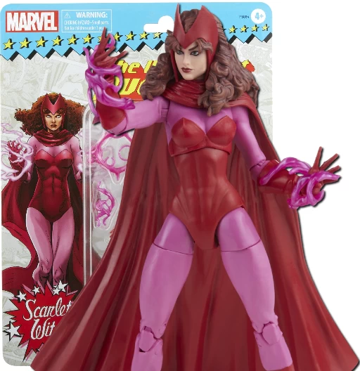 Scarlet Witch | Marvel Retro Collection | The West Coast Avengers | Hasbro 2022 | Marvel Legends