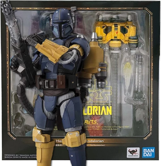 Heavy Infantry Mandalorian | The Mandalorian | Star Wars | S.H Figuarts | Tamashii Nations | Bandai