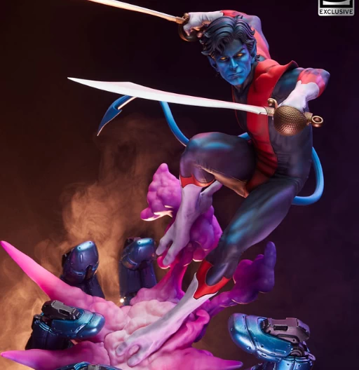 Nightcrawler | Fight against Sentinel | Premium format | Exclusive | 58 cm | Sideshow de Marvel