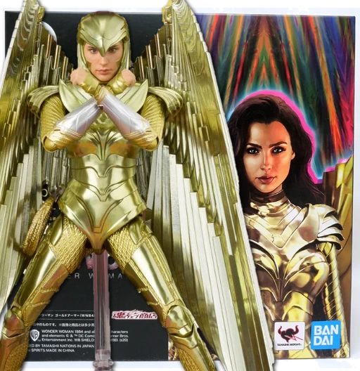 Wonder Woman Gold Armor | WW84 | DC | S.H Figuarts | Tamashii Nations | Bandai
