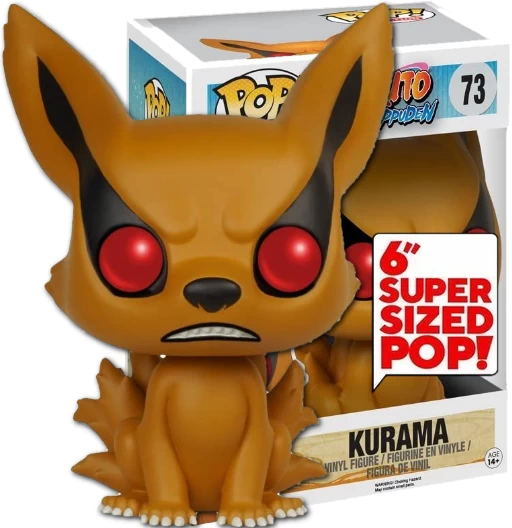 Kurama | 0073 | Super Sized 6" | Naruto Shippuden | Funko PoP Animation