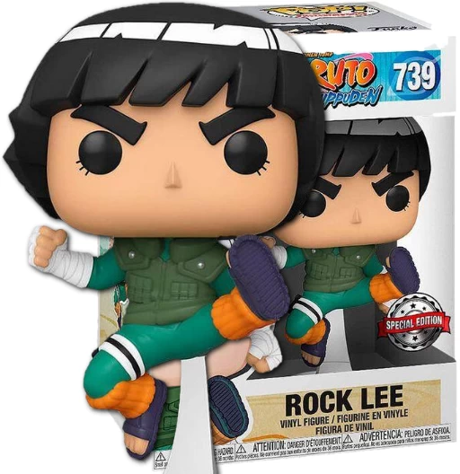 Rock Lee | 0739 | Exclusive Hot Topic | Naruto Shippuden | Funko PoP Animation