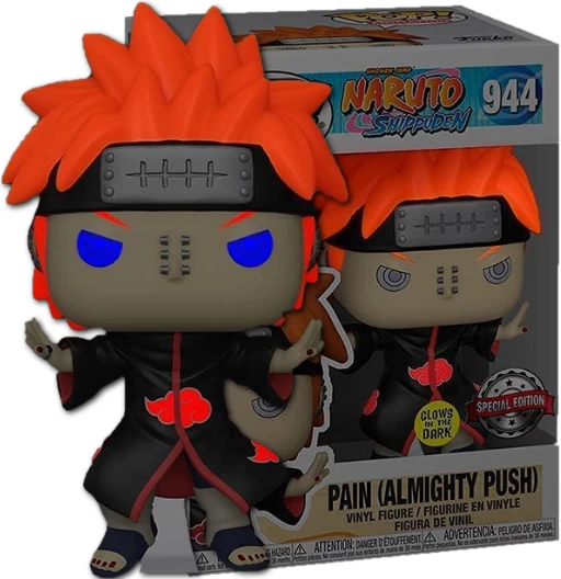 Pain (Almighty Push) | 0944 | GITD | Exclusive Chalice Collectibles | Naruto Shippuden | Funko PoP Animation