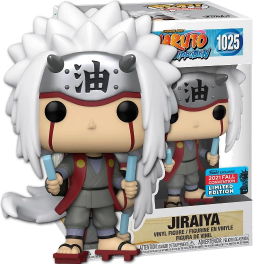 Jiraiya | 1025 | Exclusive Fall Convention 2021 | Naruto Shippuden | Funko PoP Animation