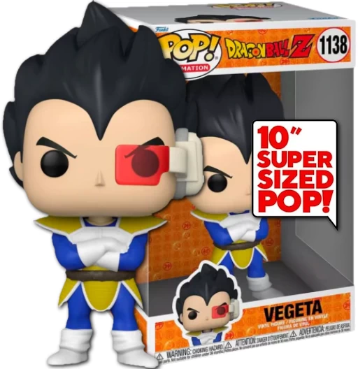 Vegeta | 1138 | Super Size 10" | Exclusive Gamestop | DBZ | Funko PoP Animation