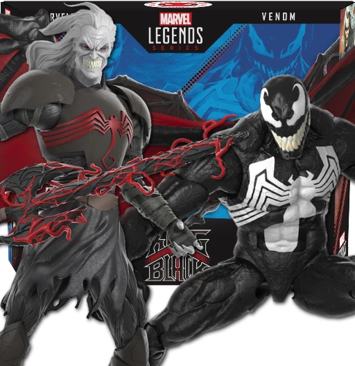 Marvel's Knull & Venom | 2 Pack | Spider-Man 60th | King in Black | Hasbro 2022 | Marvel Legends