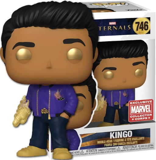 Kingo | 746 | Exclusive Collector Corps | (UCM) Eternals | Funko POP! Marvel