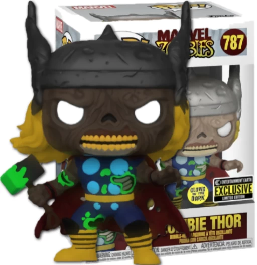Zombie Thor | 787 | Exclusive Entertainment Earth | GITD | Marvel Zombies | Funko POP! Marvel