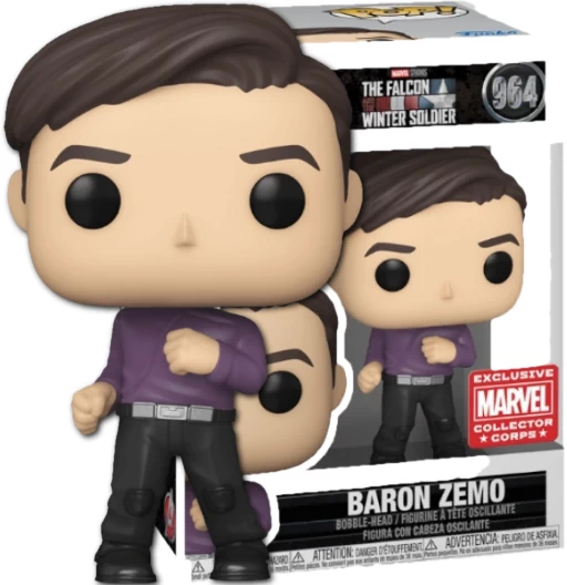 Baron Zemo | 964 | Exclusive Collector Corps | (UCM) The Falcon and the Winter Soldier | Funko POP! Marvel