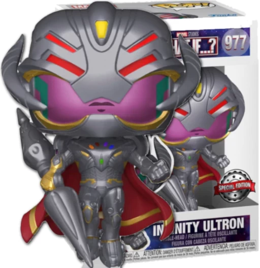 Infinity Ultron | 977 | Exclusive Gamestop | (UCM) What If...? | Funko POP! Marvel
