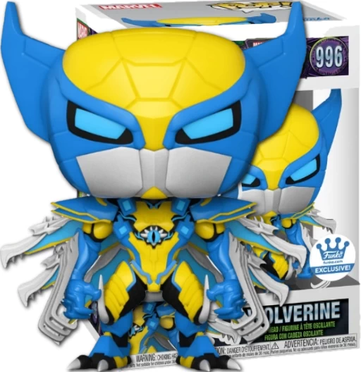 Wolverine | 996 | Exclusive Funko | Mech Strike 'Monster Hunter' | Funko POP! Marvel