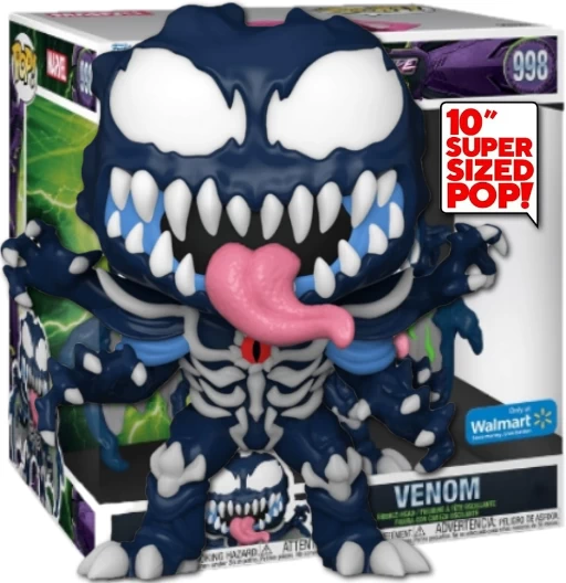 Venom | 998 | Super Sized 10" | Exclusive Walmart | Mech Strike 'Monster Hunter' | Funko POP! Marvel