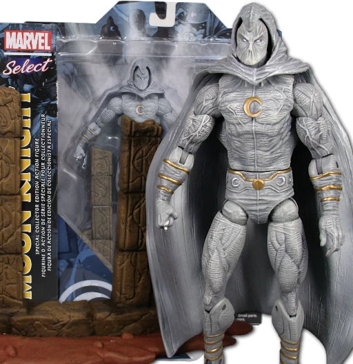 Moon Knight | Marvel Select | Exclusive Disney | Figura de Acción Articulada | Diamond Select Toys