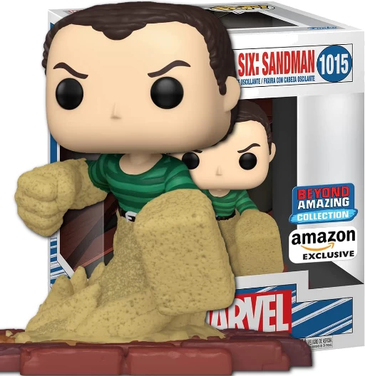 Sinister Six Sandman | 1015 | Super Size 6" | Beyond Amazing Collection | Deluxe | Exclusive Amazon | Marvel Universe | Funko POP! Marvel