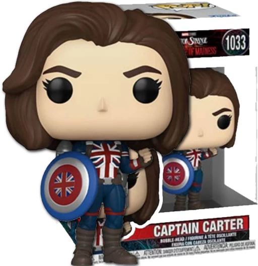 Captain Carter | 1033 | (UCM) Doctor Strange in the Multiverse of Madness | Funko POP! Marvel