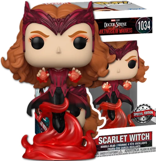 Scarlet Witch | 1034 | Exclusive Walmart | (UCM) Doctor Strange in the Multiverse of Madness | Funko POP! Marvel