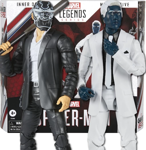 Inner Demon & Mr. Negative | 2 Pack | Exclusive Gamestop | (GamerVerse) Marvel Spider-Man | Hasbro 2022 | Marvel Legends