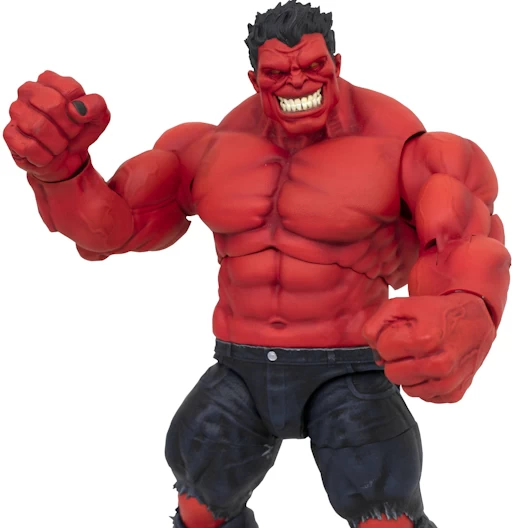 Red Hulk | Marvel Select | Figura de Acción Articulada | Diamond Select Toys