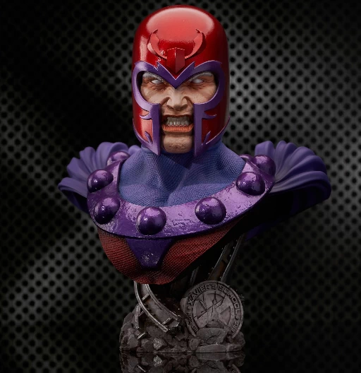 Magneto | Legends in 3D | 1:2 Scale Resin Bust | 25,4 cm | Diamond Select Toys