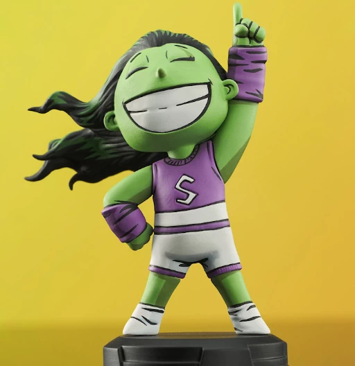 She Hulk | Marvel Animated Style | Statue | 10 cm | Diamond Select Toys & Gentle Giant