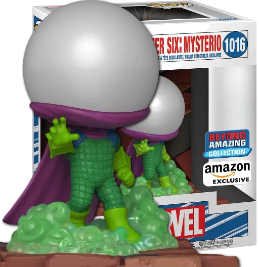 Sinister Six: Mysterio | 1016 | Super Size 6" | Beyond Amazing Collection | Deluxe | Exclusive Amazon | Marvel Universe | Funko POP! Marvel