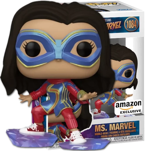 Ms. Marvel | 1084 | Exclusive Amazon | (UCM) Ms. Marvel | Funko POP! Marvel