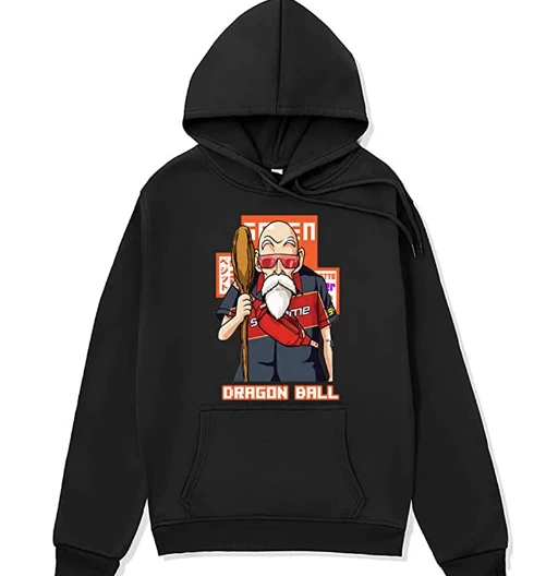 Master Roshi | Hombre | con Capucha | Varias Tallas | Sudaderas de Dragon Ball
