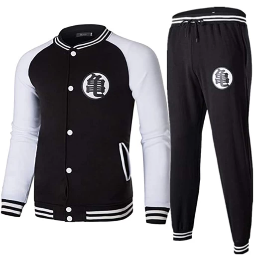 Kanji Kame (1) | sin Capucha | Deporte | Unisex | Chándal de Deporte de Dragon Ball