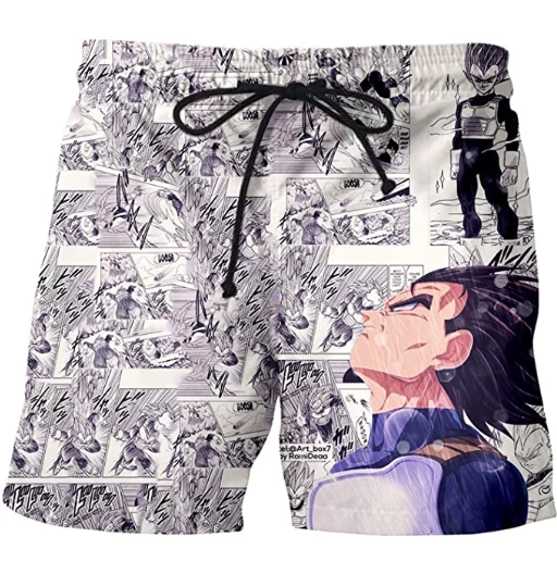 Vegeta | Calzonas | Pantalón Corto | Hombre | Bañadores de Dragon Ball
