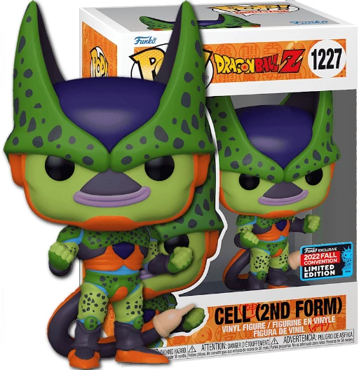 Cell (2nd Form) | 1227 | Exclusive NYCC 2022 | DBZ | Funko PoP Animation