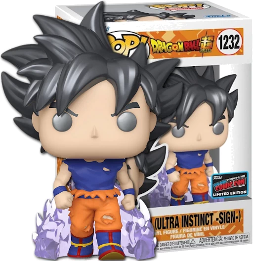 Goku (Ultra Instinct - Sign-) | 1232 | Exclusive NYCC 2022 | DB Super | Funko PoP Animation