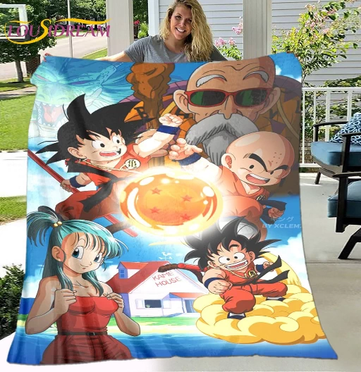 Kame House | Manta Polar | Ropa de Cama de Dragon Ball