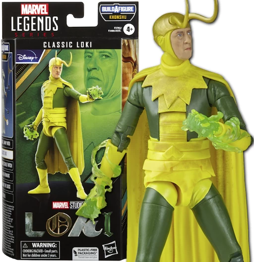 Classic Loki | BAF Khonshu | (UCM) Loki | Hasbro 2023 | Marvel Legends