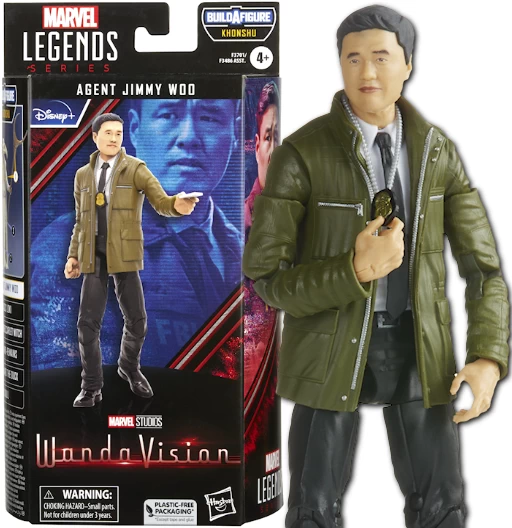Agent Jimmy Woo | BAF Khonshu | (UCM) Wandavision | Hasbro 2023 | Marvel Legends
