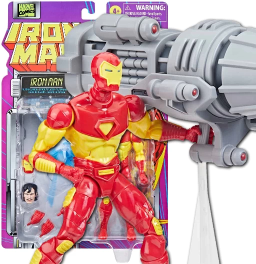 Iron Man | Exclusive SDCC 2022 | Iron Man Retro Collection | Hasbro 2022 | Marvel Legends