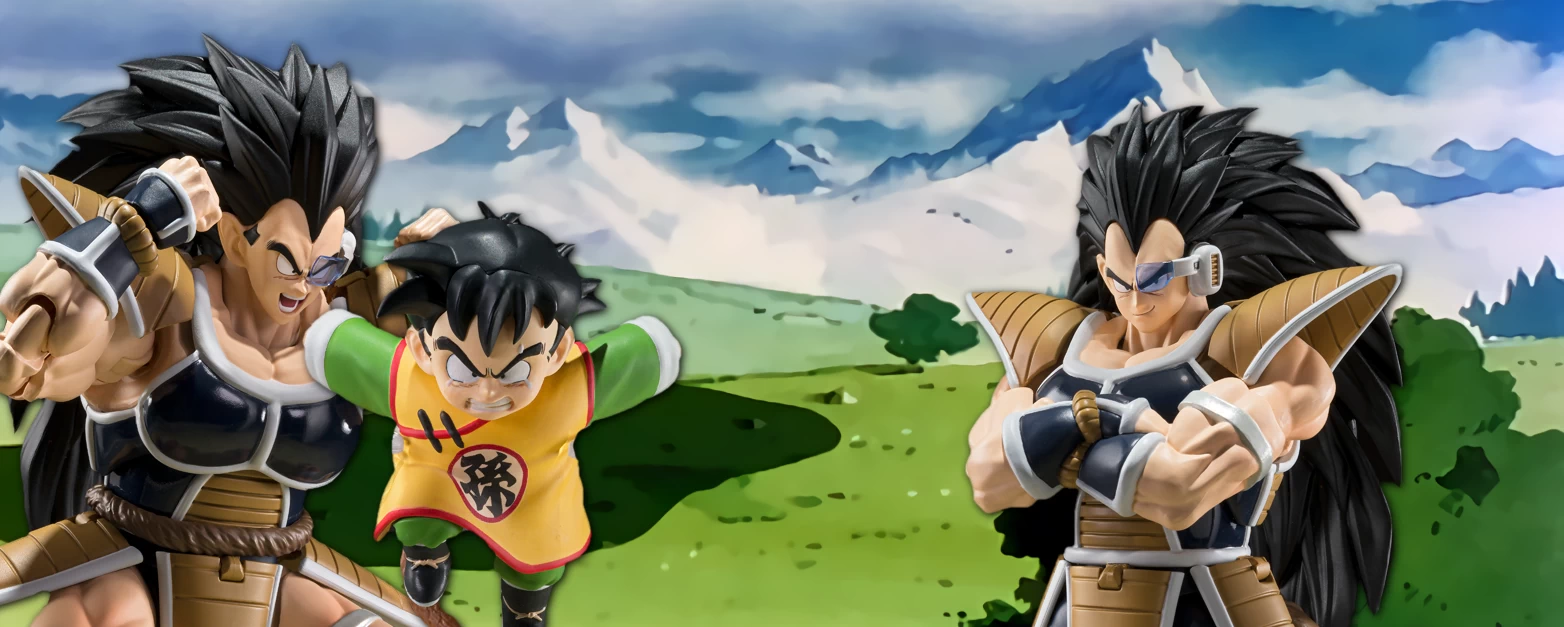 Raditz & Son Gohan -kid | S.H. Figuarts | Dragon Ball Z | Exclusive Edition 2023