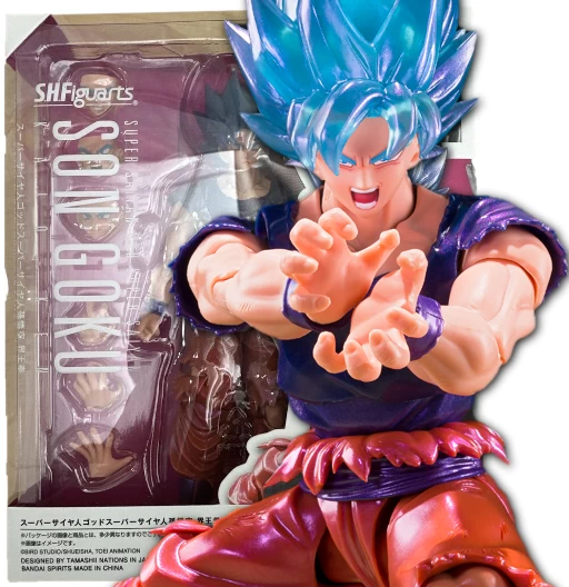 Super Saiyan God Super Saiyan Son Goku 'Kaio-Ken' | Exclusive V Jump 2023 | Dragon Ball Super | S.H Figuarts | Tamashii Nations | Bandai