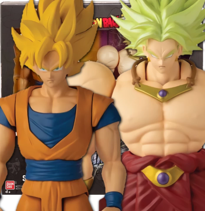 Super Saiyan Goku & Super Saiyan Broly | Bandai | Figura Limit Breaker Series | Dragon Ball Z | Exclusive 2021